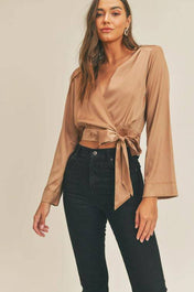 Dallas Satin Top | Shirts & Tops | Dallas Top - Western Boho Chic Boutique