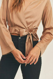 Dallas Satin Top | Shirts & Tops | Dallas Top - Western Boho Chic Boutique