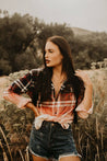 Denim High Rise Shorts - denim shorts