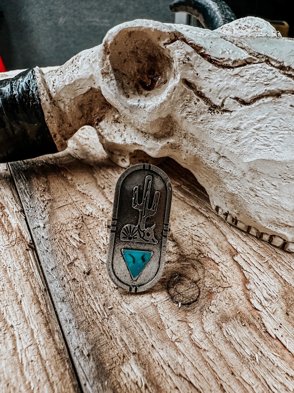 Desert Junkie Turquoise Ring - ring