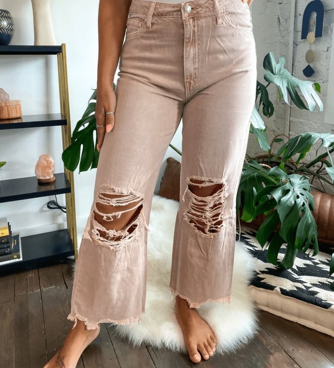 Elsie Vintage Jeans - ladies bell bottoms