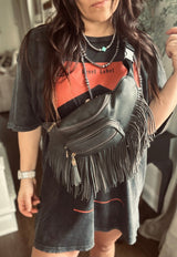 Fringe Crossbody Bag