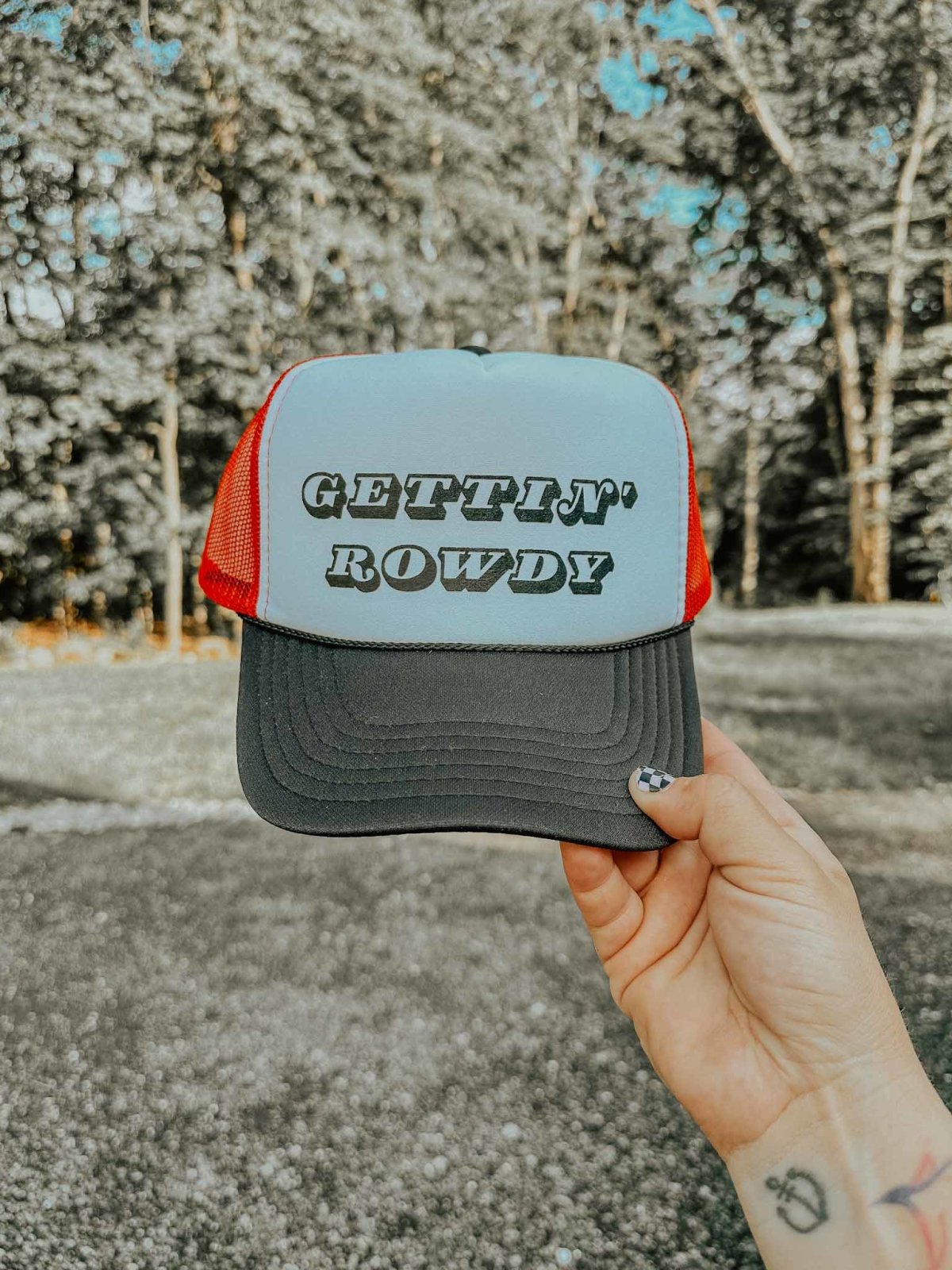 Gettin’ Rowdy Hat - trucker hat