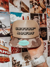 Gettin’ Rowdy Hat | trucker hat |