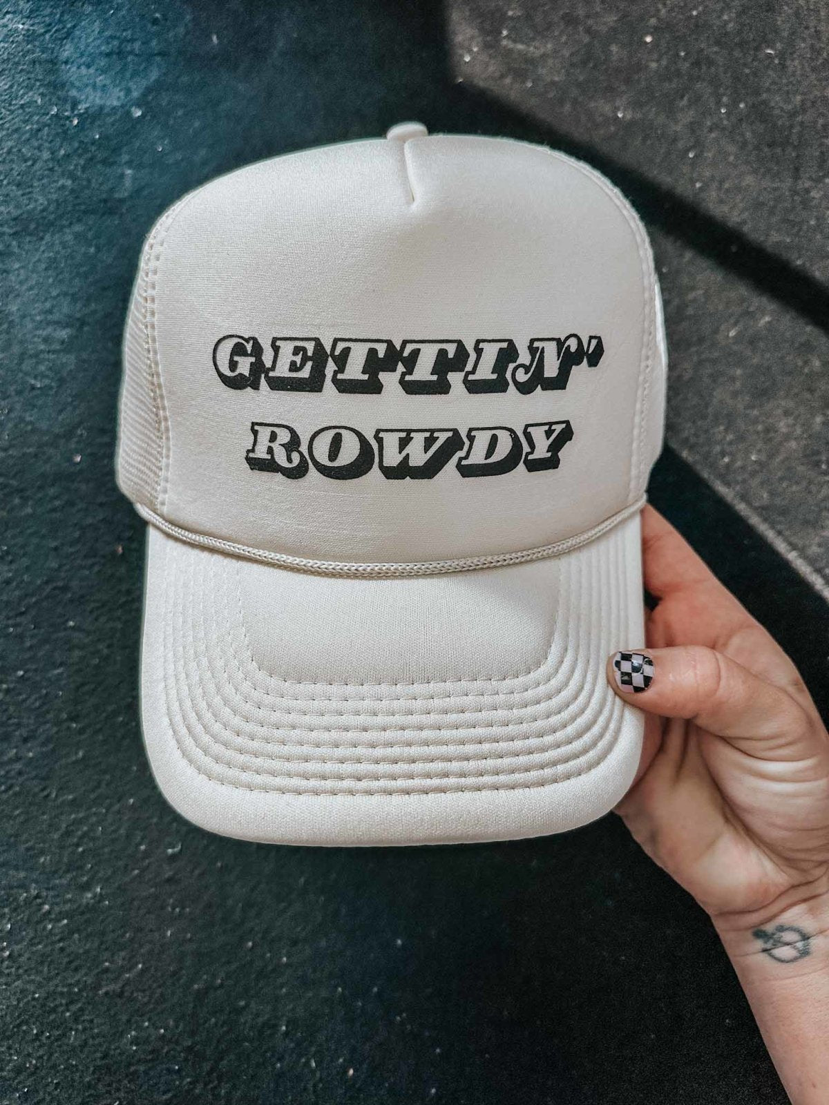 Gettin’ Rowdy Hat - trucker hat