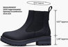 Hadley Lug Sole Chelsea Booties - ladies shoes