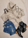 Holly Fringe Booties - ladies shoes
