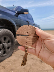 Horizon Leather Air Freshener Tassel | leather air freshner | Horizon Leather Air Freshener Tassel - Western Boho Chic Boutique