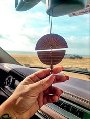Horizon Leather Air Freshener Tassel | leather air freshner | Horizon Leather Air Freshener Tassel - Western Boho Chic Boutique