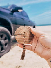 Horizon Leather Air Freshener Tassel | leather air freshner | Horizon Leather Air Freshener Tassel - Western Boho Chic Boutique