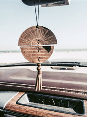Horizon Leather Air Freshener Tassel | leather air freshner | Horizon Leather Air Freshener Tassel - Western Boho Chic Boutique