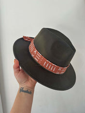 Howdy Distressed Fedora Hat | fedora |