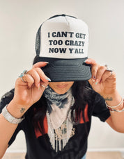 Can't Get Too Crazy Hat - Western Boho Chic Boutique