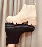 Hadley Lug Sole Chelsea Booties | ladies shoes | Hadley Lug Sole Chelsea Booties - Western Boho Chic Boutique