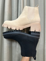 Hadley Lug Sole Chelsea Booties | ladies shoes | Hadley Lug Sole Chelsea Booties - Western Boho Chic Boutique