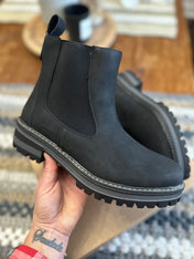 Hadley Lug Sole Chelsea Booties | ladies shoes | Hadley Lug Sole Chelsea Booties - Western Boho Chic Boutique