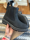 Hadley Lug Sole Chelsea Booties - Western Boho Chic Boutique