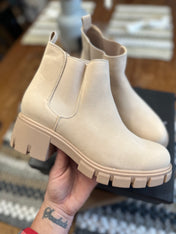Priscilla Block Chelsea Booties | ladies shoes | Priscilla Block Chelsea Booties - Western Boho Chic Boutique