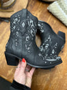 Dixee Mid Calf Western Booties - Western Boho Chic Boutique