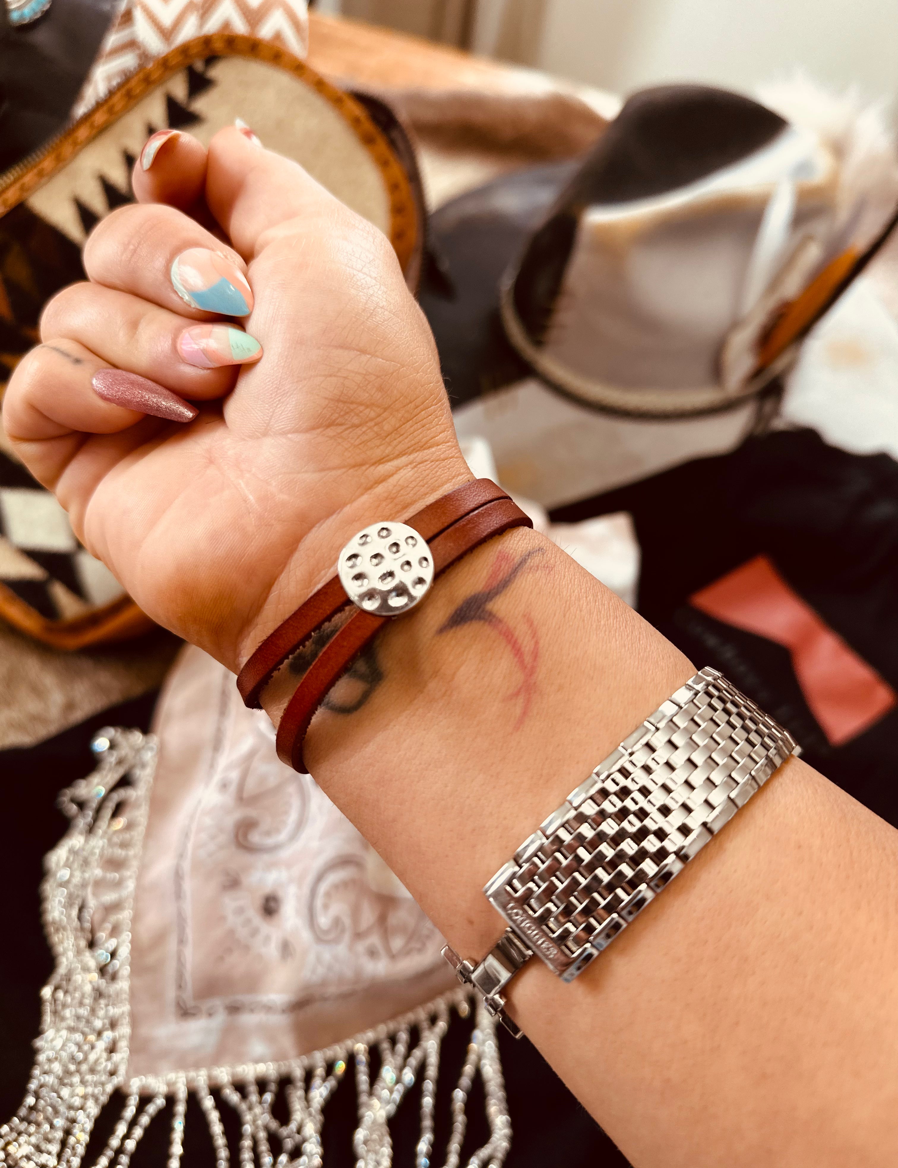 Silverado Strap Bracelet | bracelet | Silverado Stap Bracelet - Western Boho Chic Boutique