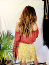 In Your Dreams Floral Chiffon Skirt - ladies skirt