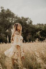 Jolene Tie Back Floral Dress