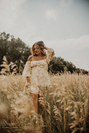 Jolene Tie Back Floral Dress | mini dress | Jolene Tie Back Floral Dress - Western Boho Chic Boutique