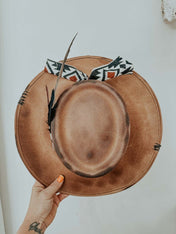 Josie Distressed Cowboy Hat | fedora |