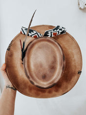 Josie Distressed Cowboy Hat | fedora |