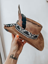 Josie Cowboyhut im Used-Look