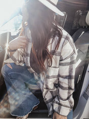 Juno Plaid Shacket | shacket | Juno Plaid Shacket - Western Boho Chic Boutique