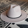 Justine Fedora with Black Belt - fedora