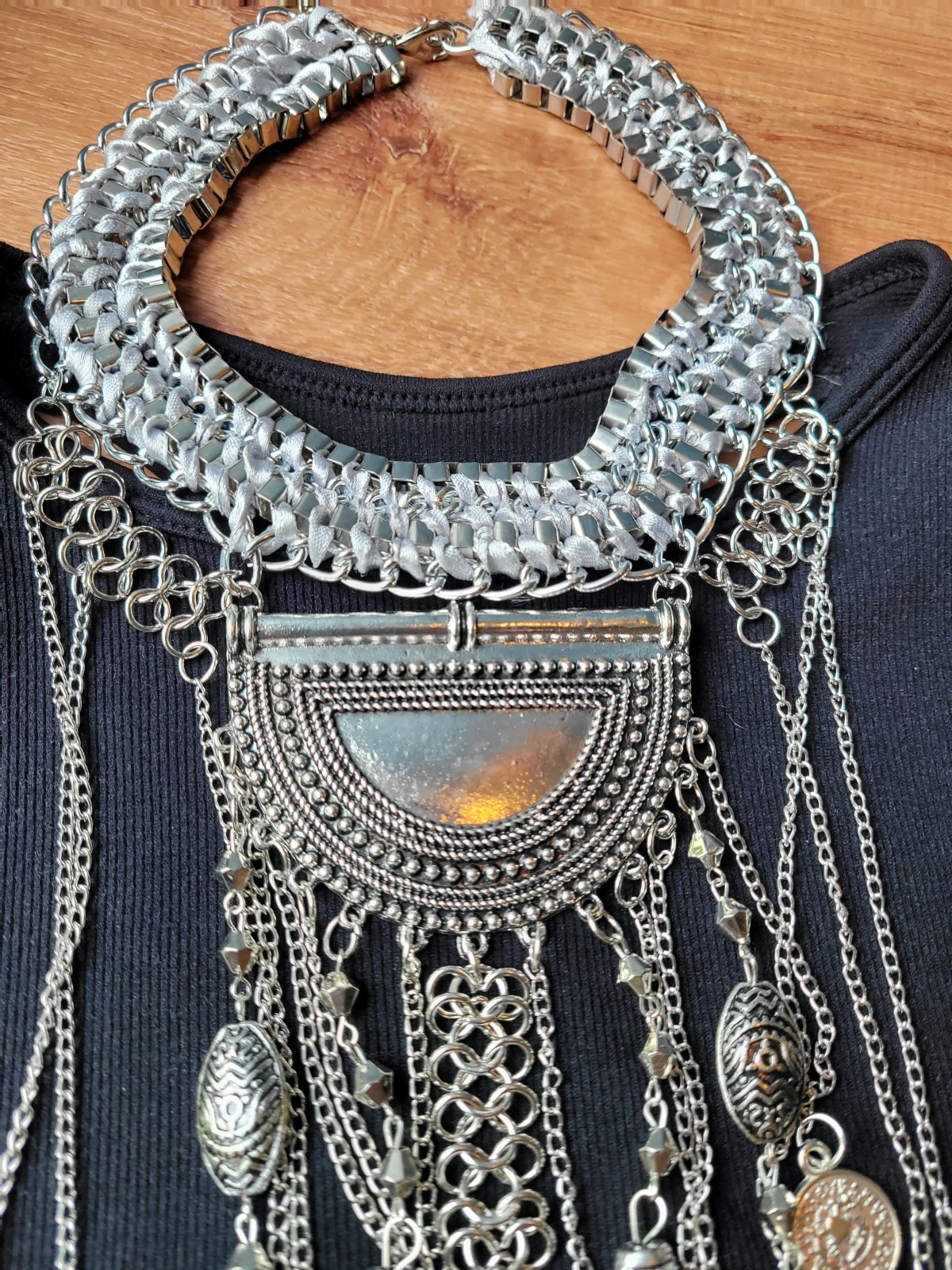 Kendall Tassle Statement Necklace - necklace