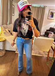 Lainey Denim Flares | ladies bell bottoms | Lainey Denim Flares - Western Boho Chic Boutique
