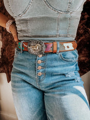 Longhorn Lassy Belt | concho belt |