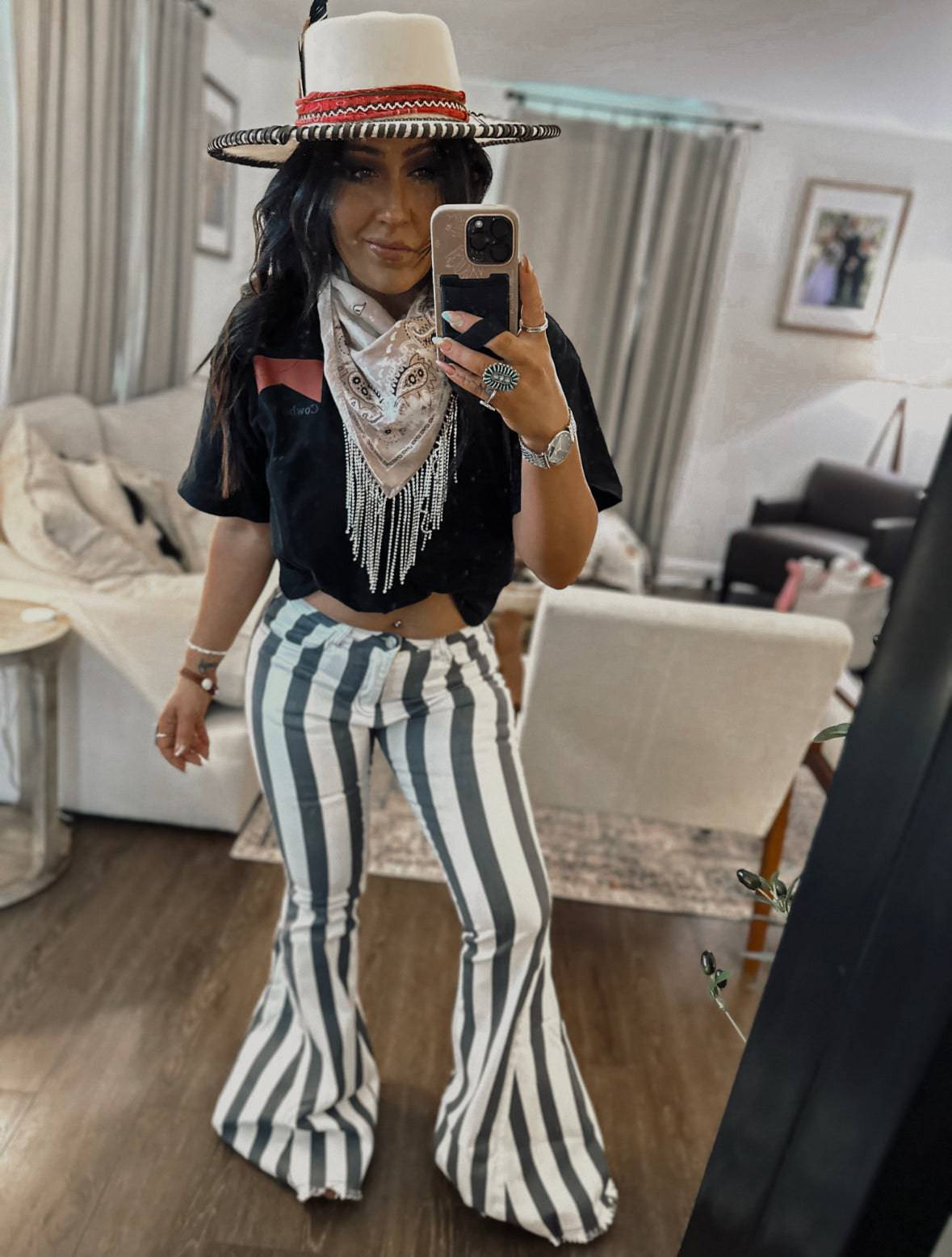 Lucky Stars Bell Bottoms | ladies bell bottoms |