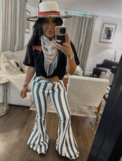 Lucky Stars Bell Bottoms | ladies bell bottoms |
