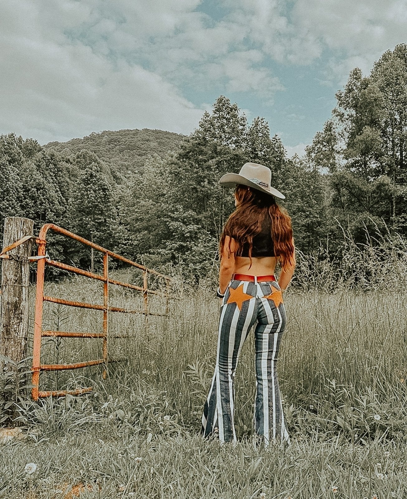 Lucky Stars Bell Bottoms | ladies bell bottoms |