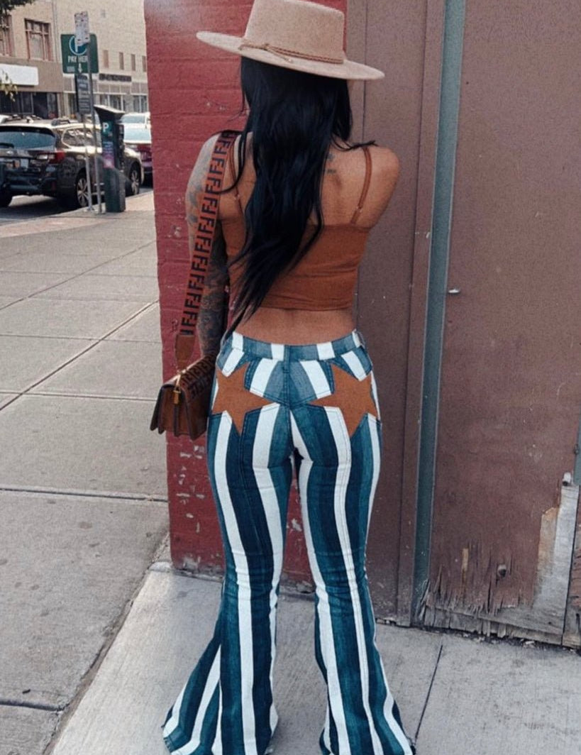 Lucky Stars Bell Bottoms | ladies bell bottoms | Lucky Stars Bell Bottoms - ladies bell bottoms