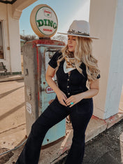 Lunar Denim Jumpsuit | jumpsuit | Lunar Denim Jumpsuit - Western Boho Chic Boutique