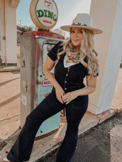 Lunar Denim Jumpsuit | jumpsuit | Lunar Denim Jumpsuit - Western Boho Chic Boutique