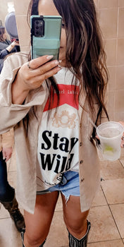 Malorie Top | button down | Malorie Top - Western Boho Chic Boutique