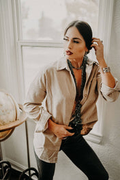 Malorie Top | button down | Malorie Top - Western Boho Chic Boutique