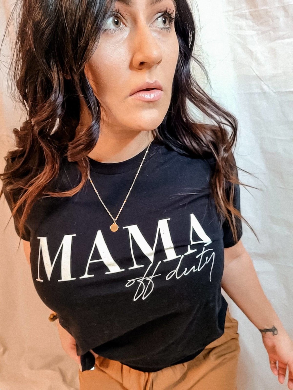 Mama Off Duty Tee - T-Shirts