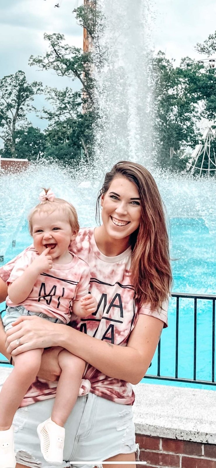 Mama Tie Dye Tee - graphic tee