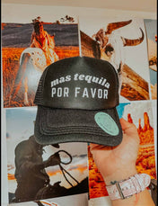 Mas Tequila Por Favor Hat | trucker hat |
