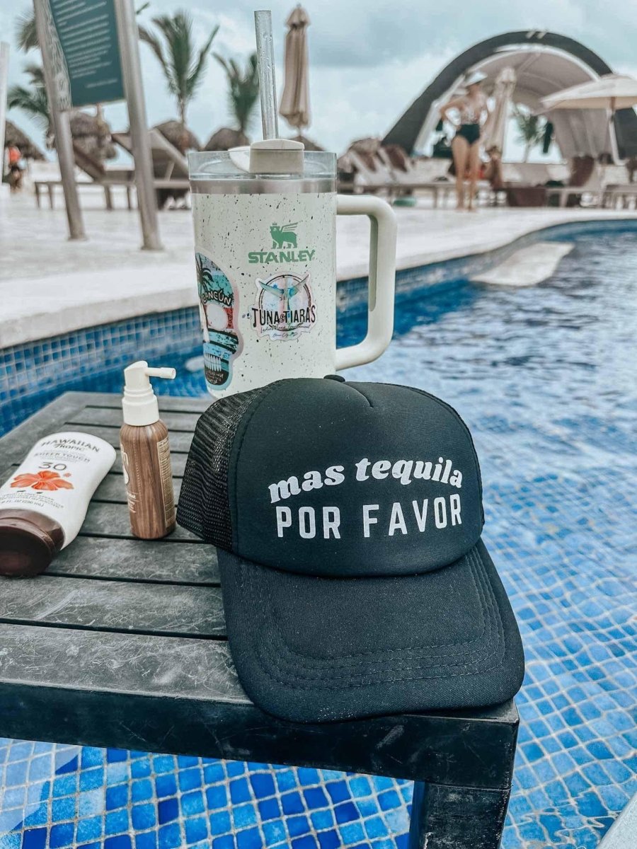 Mas Tequila Por Favor Hat - trucker hat