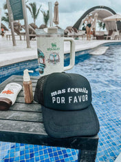 Mas Tequila Por Favor Hat | trucker hat |