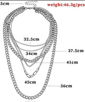 Millennium Paperclip Necklace | necklace | Millennium Paperclip Necklace - Western Boho Chic Boutique
