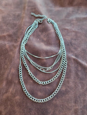 Millennium Paperclip Necklace | necklace | Millennium Paperclip Necklace - Western Boho Chic Boutique